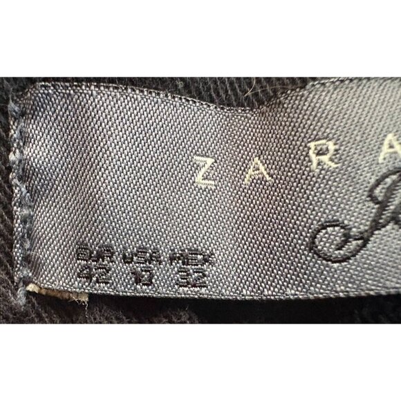 Zara Basic Black Denim Jeanswear Size 22 Cotton & Spandex Womens Straight Leg - Picture 5 of 9